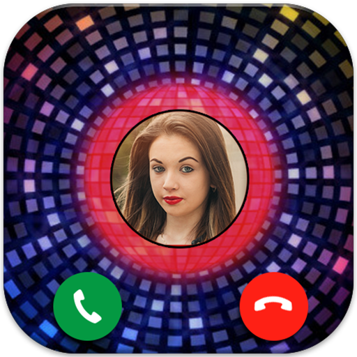 Call screen: Flashlight, Color screen- Color flash icon