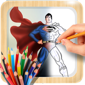 How to Draw Super Hero Characters icon