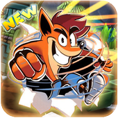 Super Crash - Over Mutan N'sane World jungle run icon