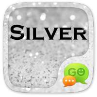 GO SMS PRO SILVER THEME on 9Apps