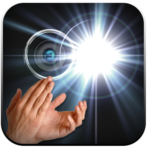 Flash on clap icon