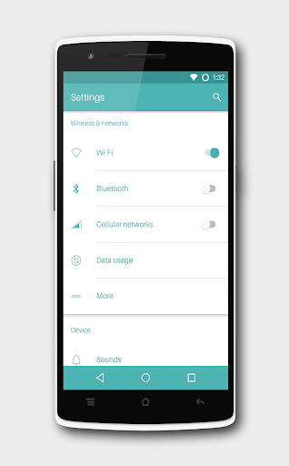 Aquamarine CM12/13 Theme screenshot 3