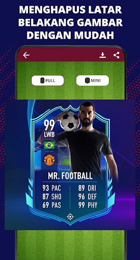 Pembuat Kartu Sepak Bola 2024 screenshot 2