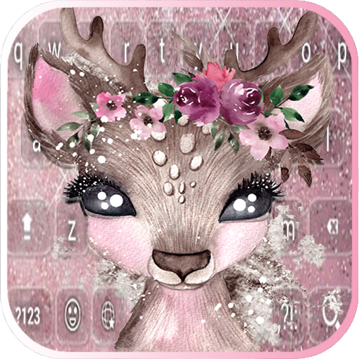 Cute Girlish Deer keyboard icon