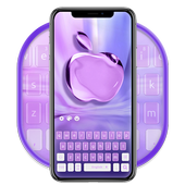 Purple Phone Apple Keyboard icon