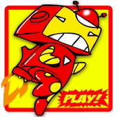 Superhero Jetpack Robot Game icon