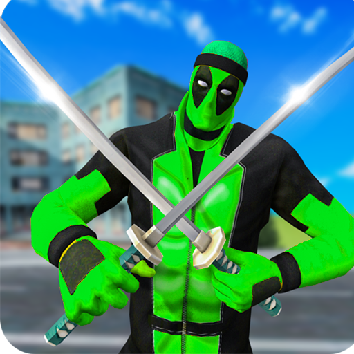 Superhero Ninja Battle :Streets Fighting warriors icon