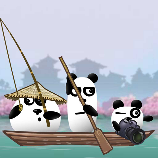 3 Pandas in Japan : Adventure  icon