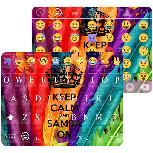Carnival Emoji Keyboard Theme icon