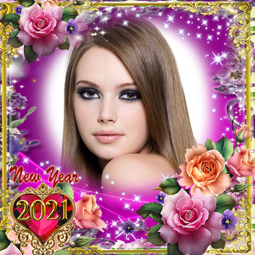 Happy New Year Photo Frame 2021 icon