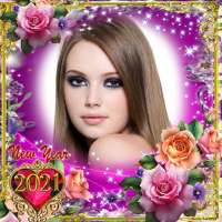 Happy New Year Photo Frame 2021