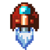Space Ship Shooter Pixel icon