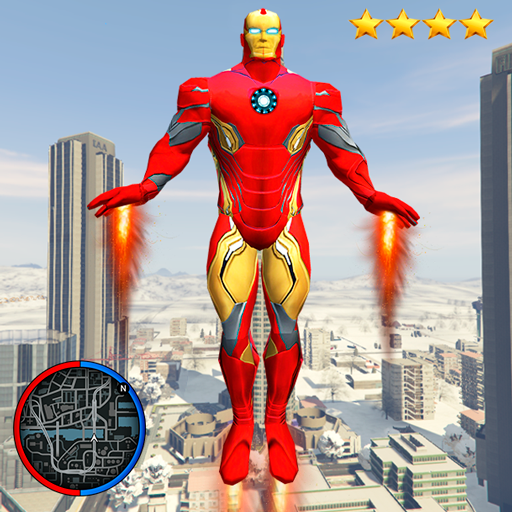 Super Iron Rope Hero - Fighting Gangstar Crime icon