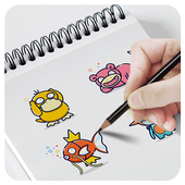 How to draw pokemon Vol.2 icon
