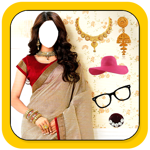 Women Indian Fashion Sarees icon
