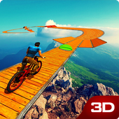 Impossible BMX boy games Tracks Drive icon