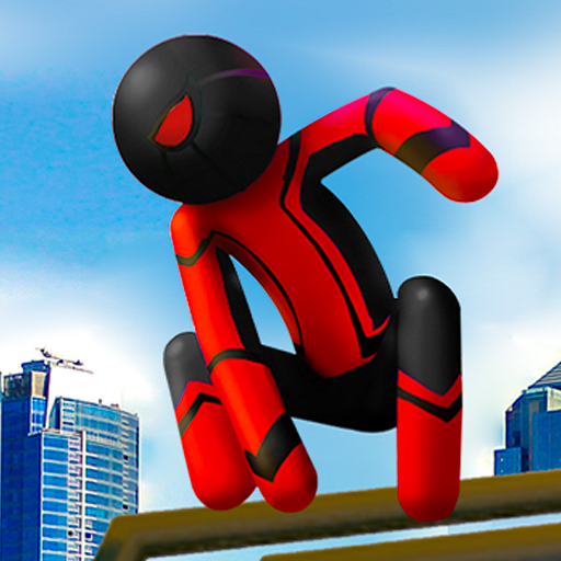 Spider Stickman Rope Hero icon