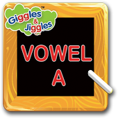 English Vowel - A for LKG Kids icon