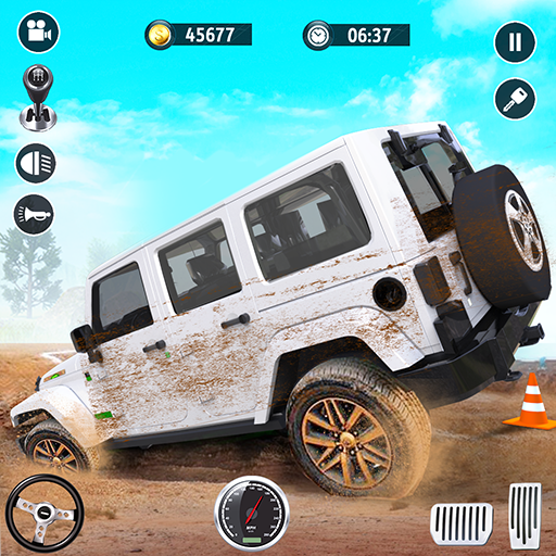 Offroad Jeep Driving Car Games icon
