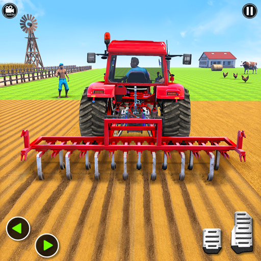 Farm Tractor Driving Simulator icon