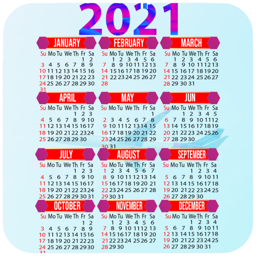 New Year Calendar Wallpaper 2021 icon