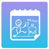 💧 water apps for drinking water 💧 water reminder icon