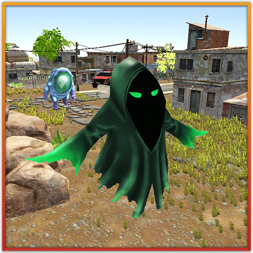 Green Alien  3D War Simulator icon