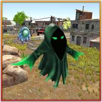 Green Alien  3D War Simulator