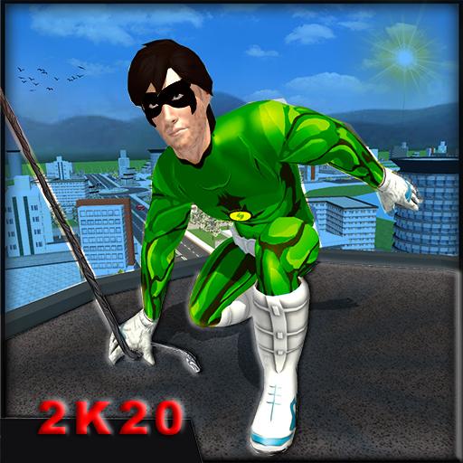 Iron Rope Hero 2K20: Grand City Rescue Mission icon