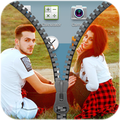 Couple Photo Zippe Lock Screen icon