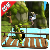 Princess Adventure Run - Game Surf Jungle icon