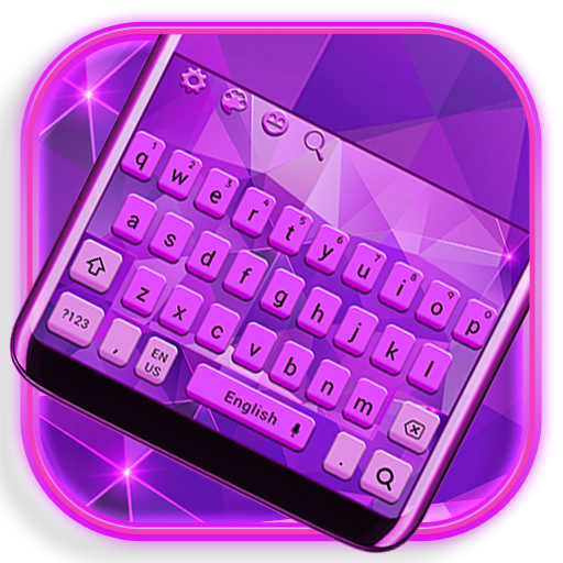 Business Purple Keyboard icon