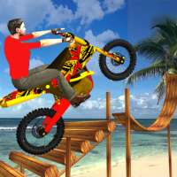 Crazy Bike Mega Stunt racing