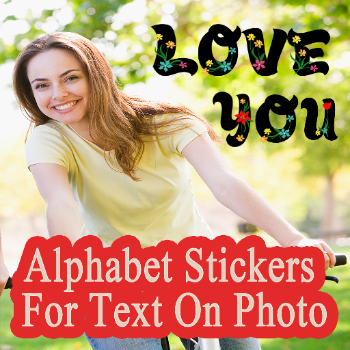 ikon Alphabet Coloring Stickers Pack For Text On Photo