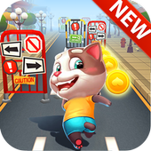 kot biegacz:Tom Cat Run-Pet Runner icon