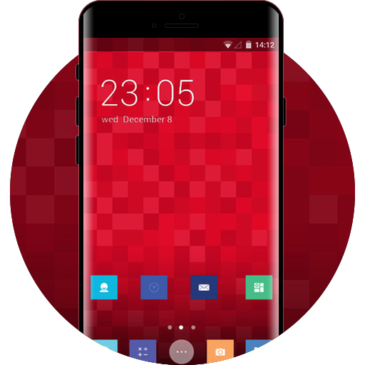 Theme for OnePlus One HD: Chinese Red icon