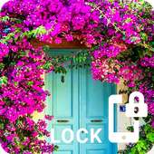 Flower Door Lock - Screen Lock Pattern Customize on 9Apps