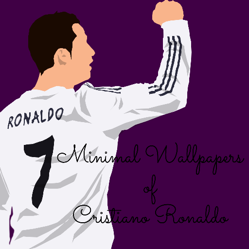 Minimal Wallpapers of Ronaldo icon