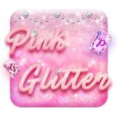 Pink Glitter Keyboard on 9Apps