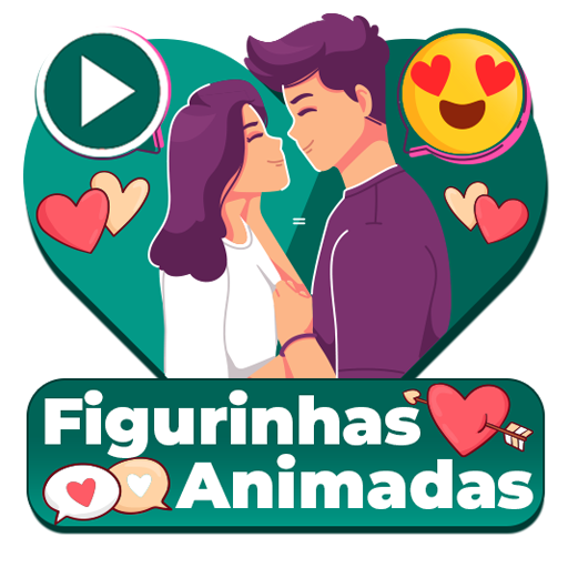 Amor Figurinhas Animadas para WhatsApp icon