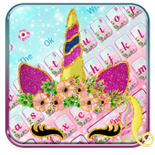 Glitter Unicorn Keyboard иконка