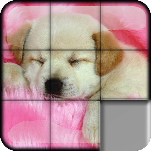 Sliding Puzzle Dogs &amp; Puppies icon