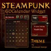 Steampunk GO Calendar Theme icon