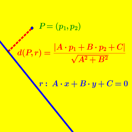 Test geometria analitica icon