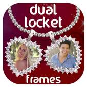 Dual Love Locket Photo Frames on 9Apps