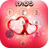 love photo lock screen GO icon