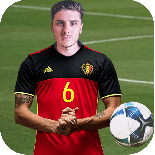 Selfie with Football Players - Photo Editor icon