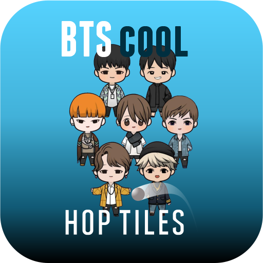 ikon Bola Lompat Ubin BTS Keren