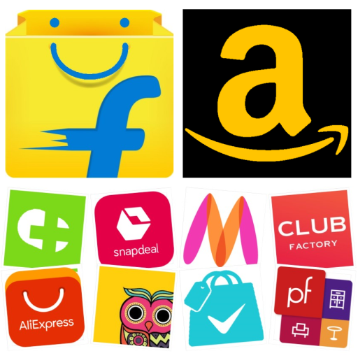 All Online Shopping Apps: Club Factory UC Browser icon