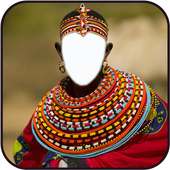 Maasai Jewelry Photo Montage on 9Apps